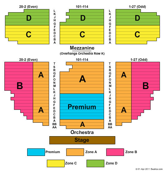 Belasco Theater Nyc Seating Chart