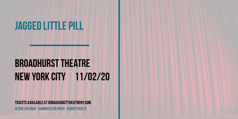 Jagged Little Pill at Broadhurst Theatre tickets Jagged Little Pill at Broadhurst Theatre