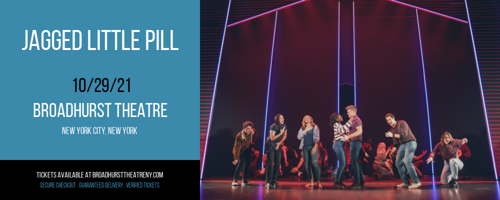 Jagged Little Pill at Broadhurst Theatre tickets Jagged Little Pill at Broadhurst Theatre