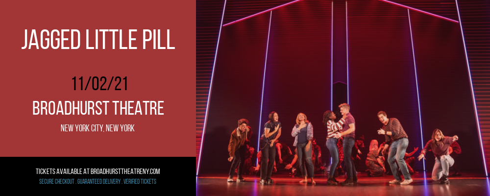 Jagged Little Pill at Broadhurst Theatre tickets Jagged Little Pill at Broadhurst Theatre
