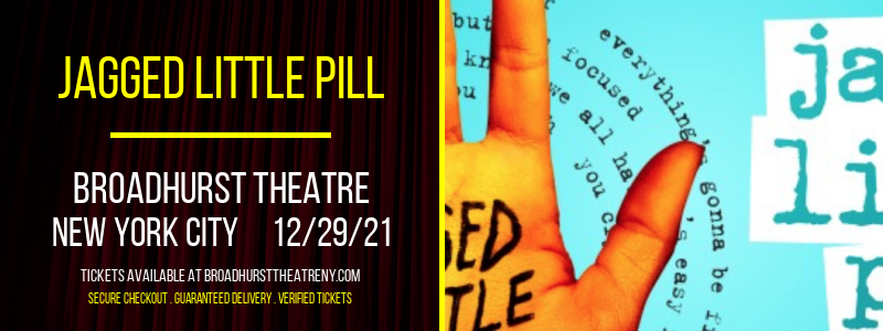 Jagged Little Pill at Broadhurst Theatre tickets Jagged Little Pill at Broadhurst Theatre