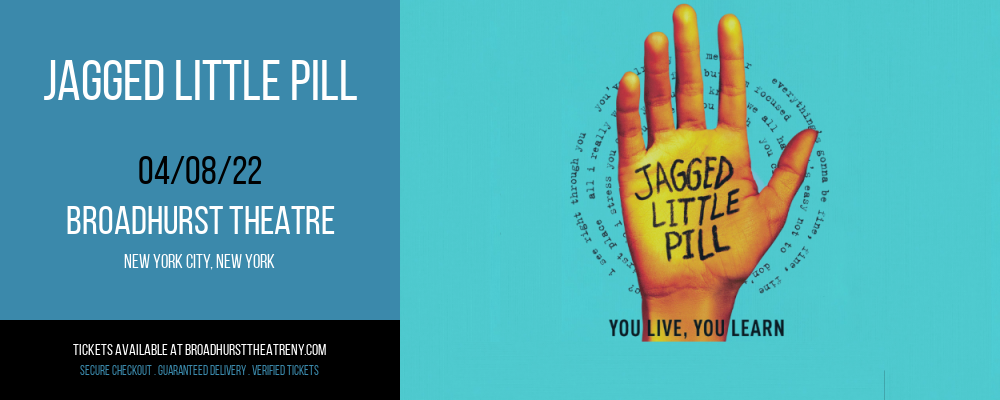 Jagged Little Pill at Broadhurst Theatre tickets Jagged Little Pill at Broadhurst Theatre