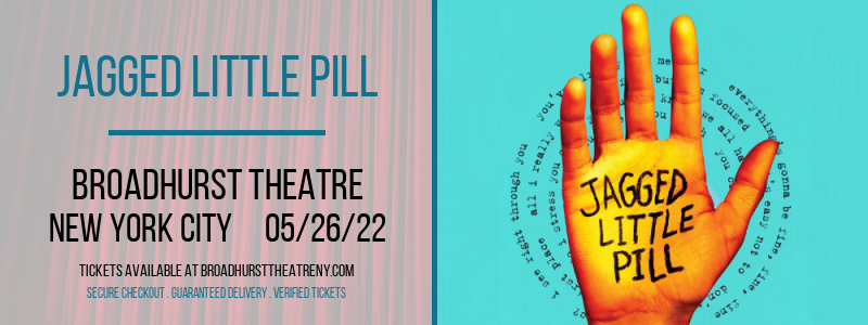 Jagged Little Pill at Broadhurst Theatre tickets Jagged Little Pill at Broadhurst Theatre