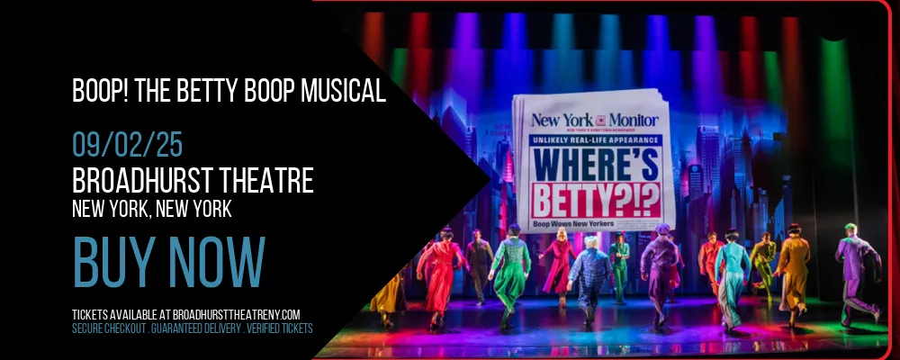 BOOP! The Betty Boop Musical at Broadhurst Theatre